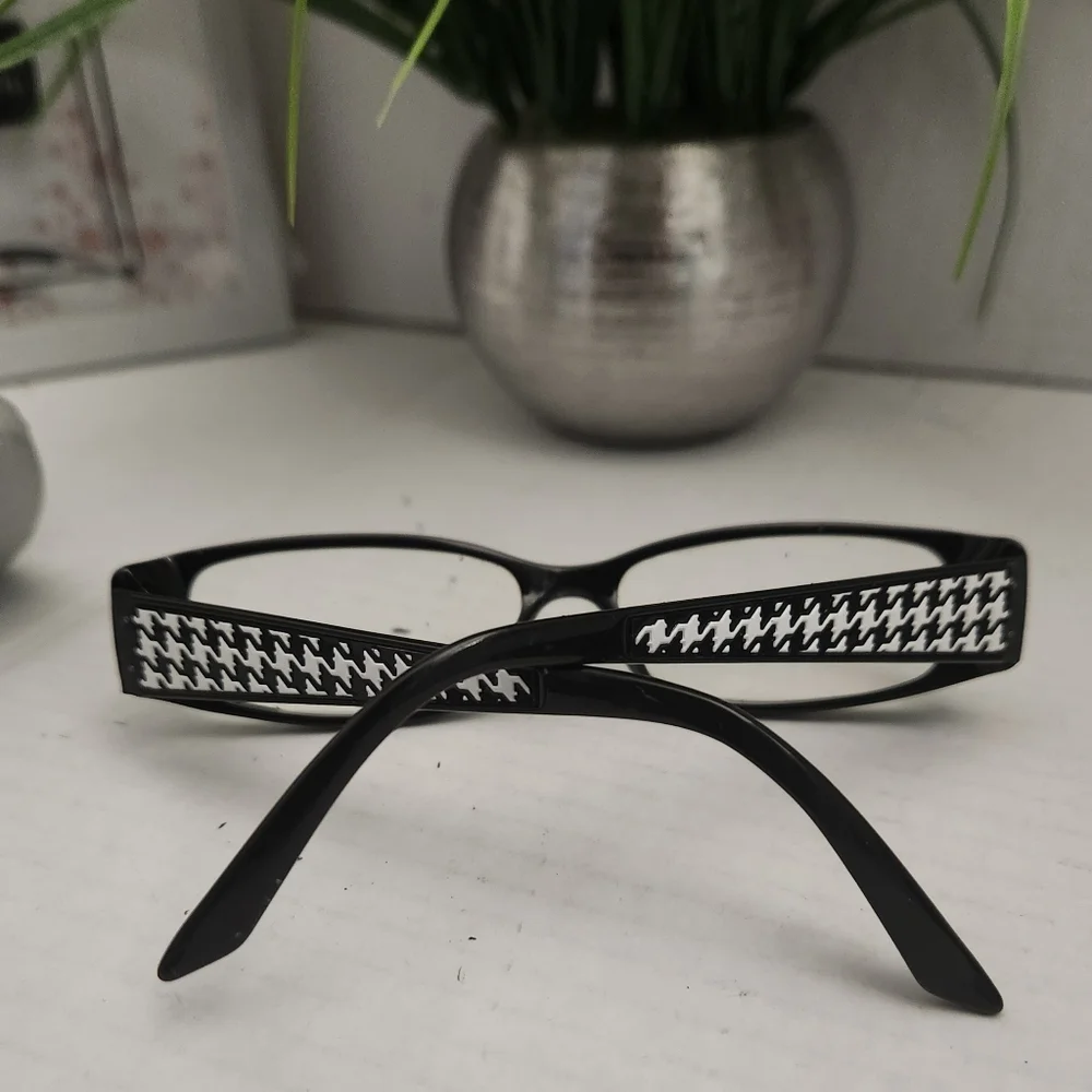 Christian Dior Eyeglasses CD3168 D28 135 Optyl Women's Black & White Glasses